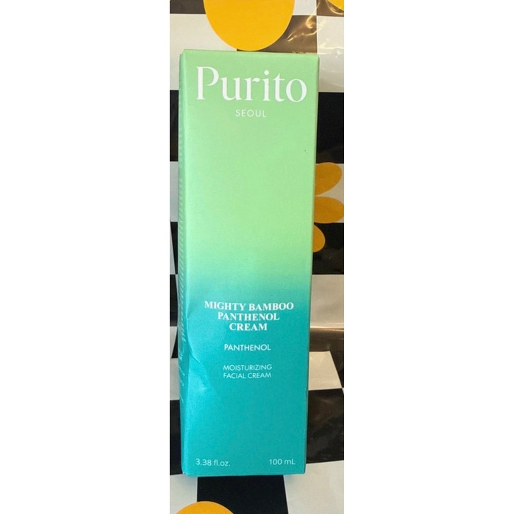 Purito Seoul Mighty Bamboo Panthenol Cream l 3.38 fl oz Moisturizing Face Cream